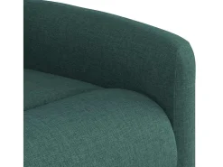 Poltrona Reclinável | Poltrona Confortável Relax tecido verde-escuro SHL173934
