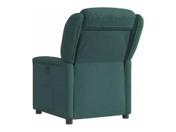 Poltrona Reclinável | Poltrona Confortável Relax tecido verde-escuro SHL173934