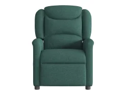 Poltrona Reclinável | Poltrona Confortável Relax tecido verde-escuro SHL173934