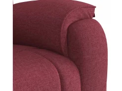 Poltrona Reclinável | Poltrona Confortável Relax tecido vermelho tinto SHL490546