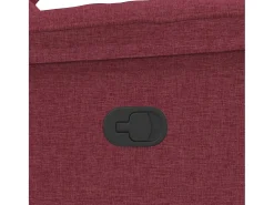 Poltrona Reclinável | Poltrona Confortável Relax tecido vermelho tinto SHL490546