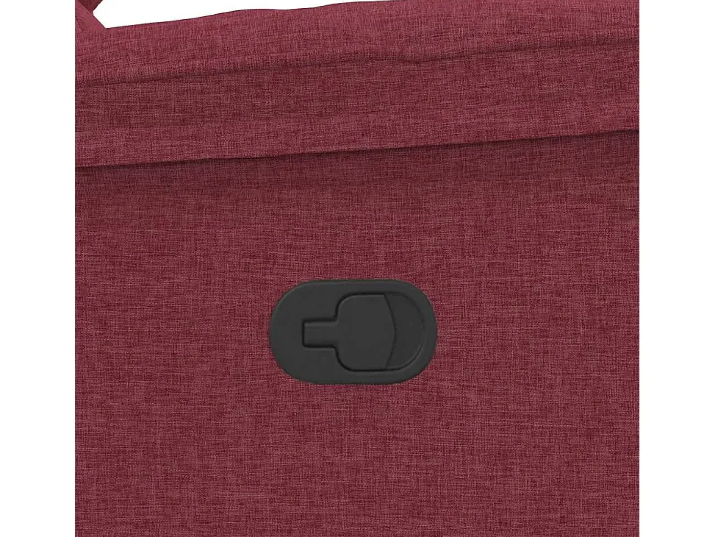 Poltrona Reclinável | Poltrona Confortável Relax tecido vermelho tinto SHL490546