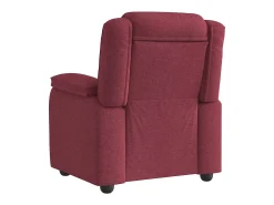 Poltrona Reclinável | Poltrona Confortável Relax tecido vermelho tinto SHL490546