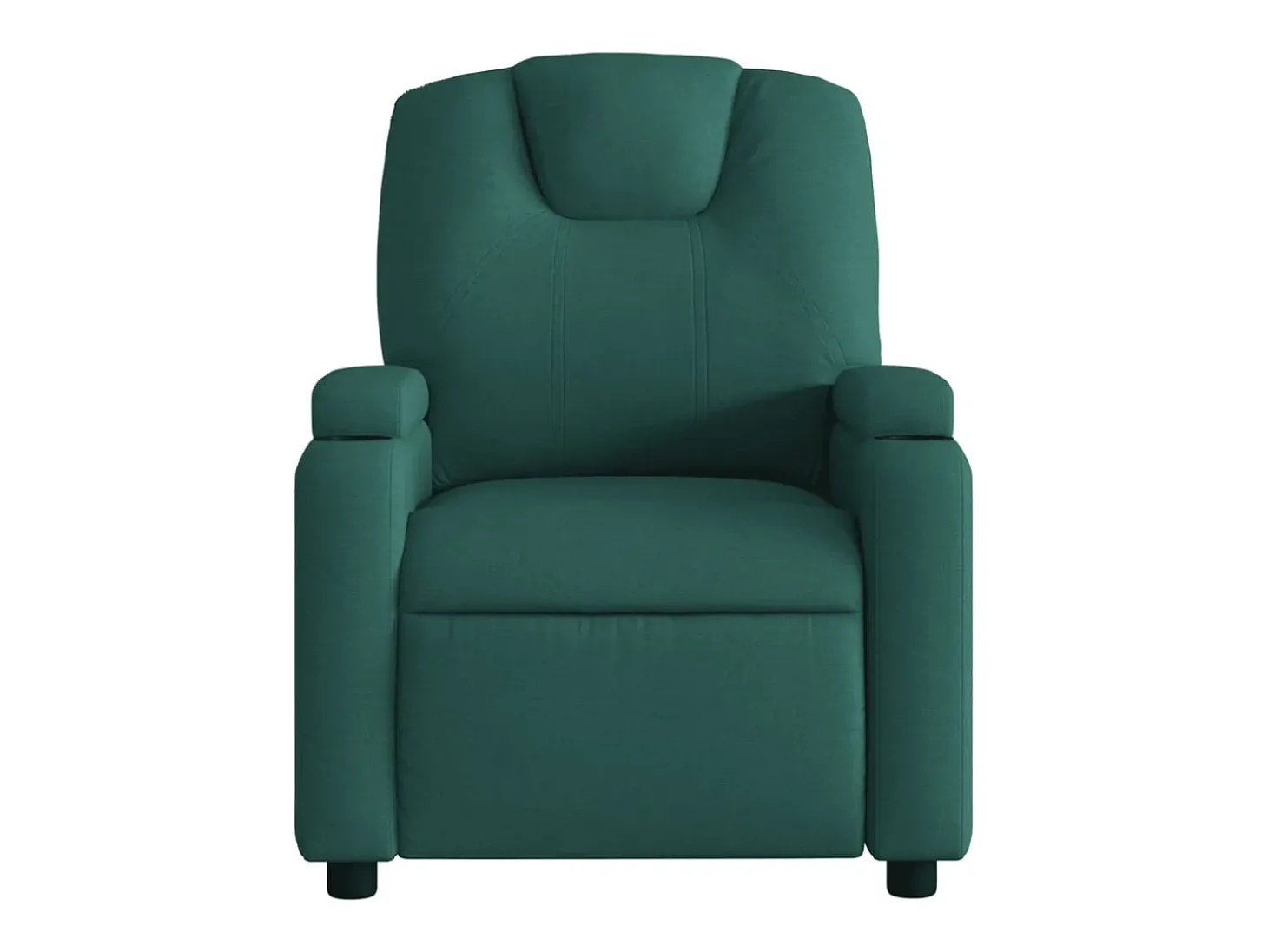 Poltrona Reclinável | Poltrona Confortável Relax tecido verde-escuro SHL398444