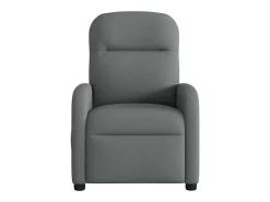 Poltrona Reclinável | Poltrona Confortável Relax tecido cinzento-escuro SHL463229
