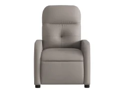 Poltrona Reclinável | Poltrona Confortável Relax tecido cinzento-acastanhado SHL142126