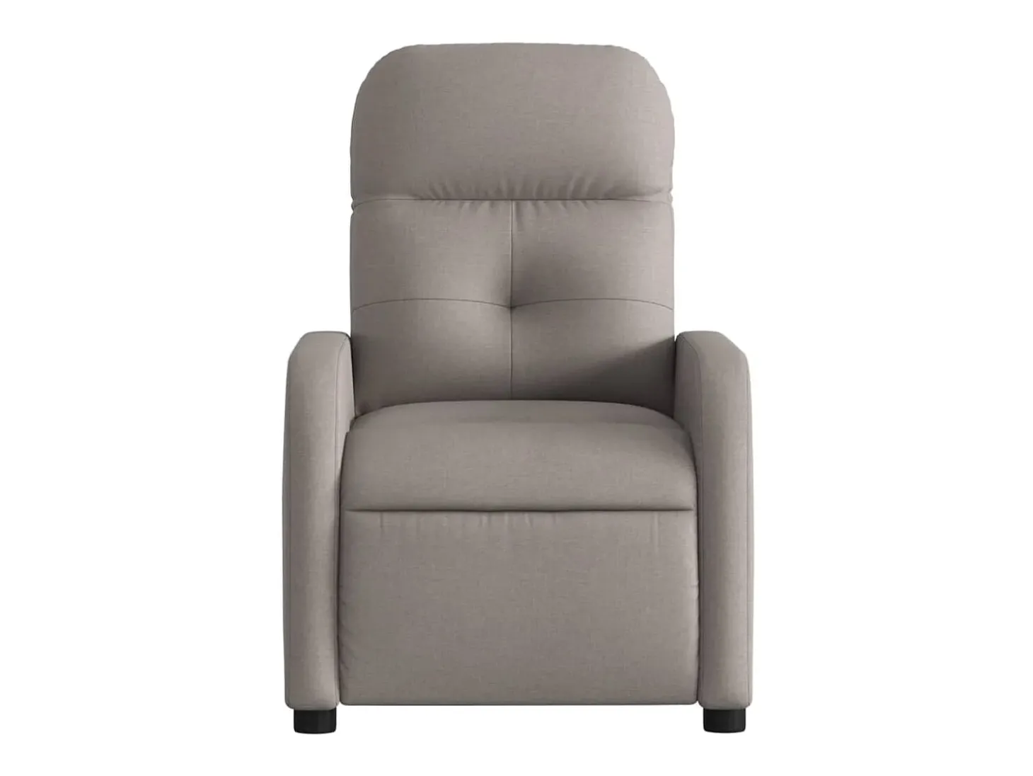 Poltrona Reclinável | Poltrona Confortável Relax tecido cinzento-acastanhado SHL142126