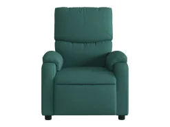 Poltrona Reclinável | Poltrona Confortável Relax tecido verde-escuro SHL670845