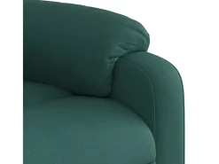 Poltrona Reclinável | Poltrona Confortável Relax tecido verde-escuro SHL670845