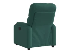 Poltrona Reclinável | Poltrona Confortável Relax tecido verde-escuro SHL582155