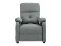 Poltrona Reclinável | Poltrona Confortável Relax tecido cinzento-escuro SHL798899