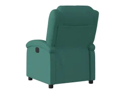 Poltrona Reclinável | Poltrona Confortável Relax tecido verde-escuro SHL570266