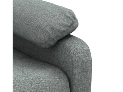 Poltrona Reclinável | Poltrona Confortável Relax tecido cinzento-escuro SHL92694