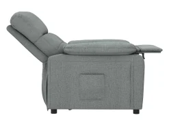 Poltrona Reclinável | Poltrona Confortável Relax tecido cinzento-escuro SHL92694