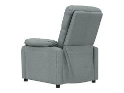 Poltrona Reclinável | Poltrona Confortável Relax tecido cinzento-escuro SHL92694