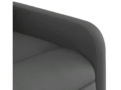 Poltrona Reclinável | Poltrona Confortável Relax tecido cinzento-escuro SHL452413