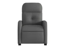 Poltrona Reclinável | Poltrona Confortável Relax tecido cinzento-escuro SHL452413