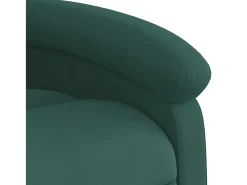 Poltrona Reclinável | Poltrona Confortável Relax veludo verde-escuro SHL649266