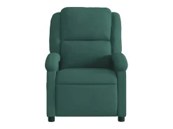 Poltrona Reclinável | Poltrona Confortável Relax veludo verde-escuro SHL649266