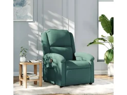 Poltrona Reclinável | Poltrona Confortável Relax veludo verde-escuro SHL649266
