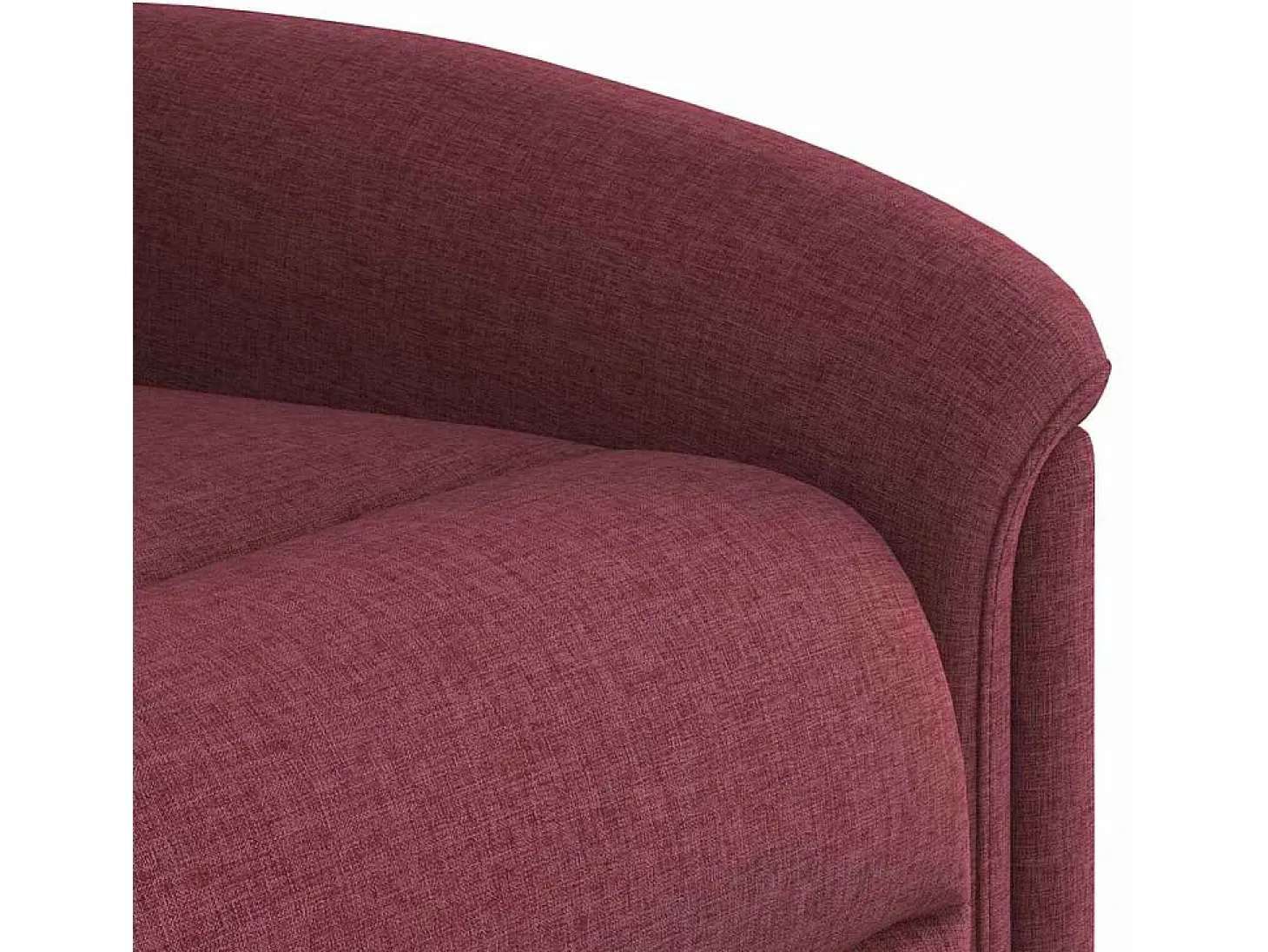 Poltrona Reclinável | Poltrona Confortável Relax tecido vermelho tinto SHL485164