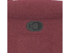 Poltrona Reclinável | Poltrona Confortável Relax tecido vermelho tinto SHL485164