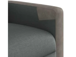 Poltrona Reclinável | Poltrona Confortável Relax tecido cinzento-escuro SHL969981