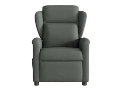 Poltrona Reclinável | Poltrona Confortável Relax tecido cinzento-escuro SHL807640