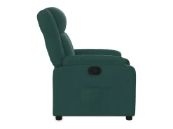 Poltrona Reclinável | Poltrona Confortável Relax tecido verde-escuro SHL921694