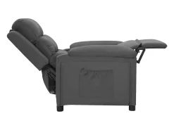 Poltrona Reclinável | Poltrona Confortável Relax tecido cinzento-escuro SHL102784