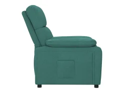 Poltrona Reclinável | Poltrona Confortável Relax tecido verde-escuro SHL554524