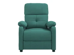 Poltrona Reclinável | Poltrona Confortável Relax tecido verde-escuro SHL554524