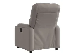 Poltrona Reclinável | Poltrona Confortável Relax tecido cinzento-acastanhado SHL290274