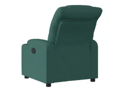 Poltrona Reclinável | Poltrona Confortável Relax tecido verde-escuro SHL553306