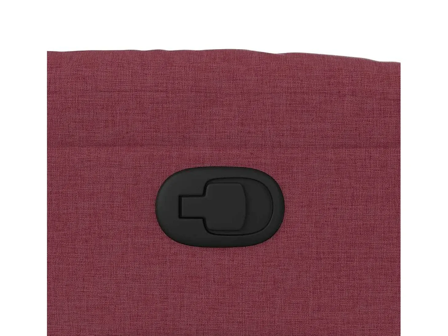 Poltrona Reclinável | Poltrona Confortável Relax tecido vermelho tinto SHL242306