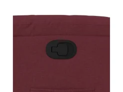 Poltrona Reclinável | Poltrona Confortável Relax tecido vermelho tinto SHL905744