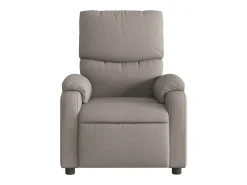 Poltrona Reclinável | Poltrona Confortável Relax tecido cinzento-acastanhado SHL12937