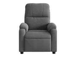 Poltrona Reclinável | Poltrona Confortável Relax tecido de microfibra cinza-escuro SHL600496