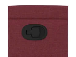Poltrona Reclinável | Poltrona Confortável Relax tecido vermelho tinto SHL655017