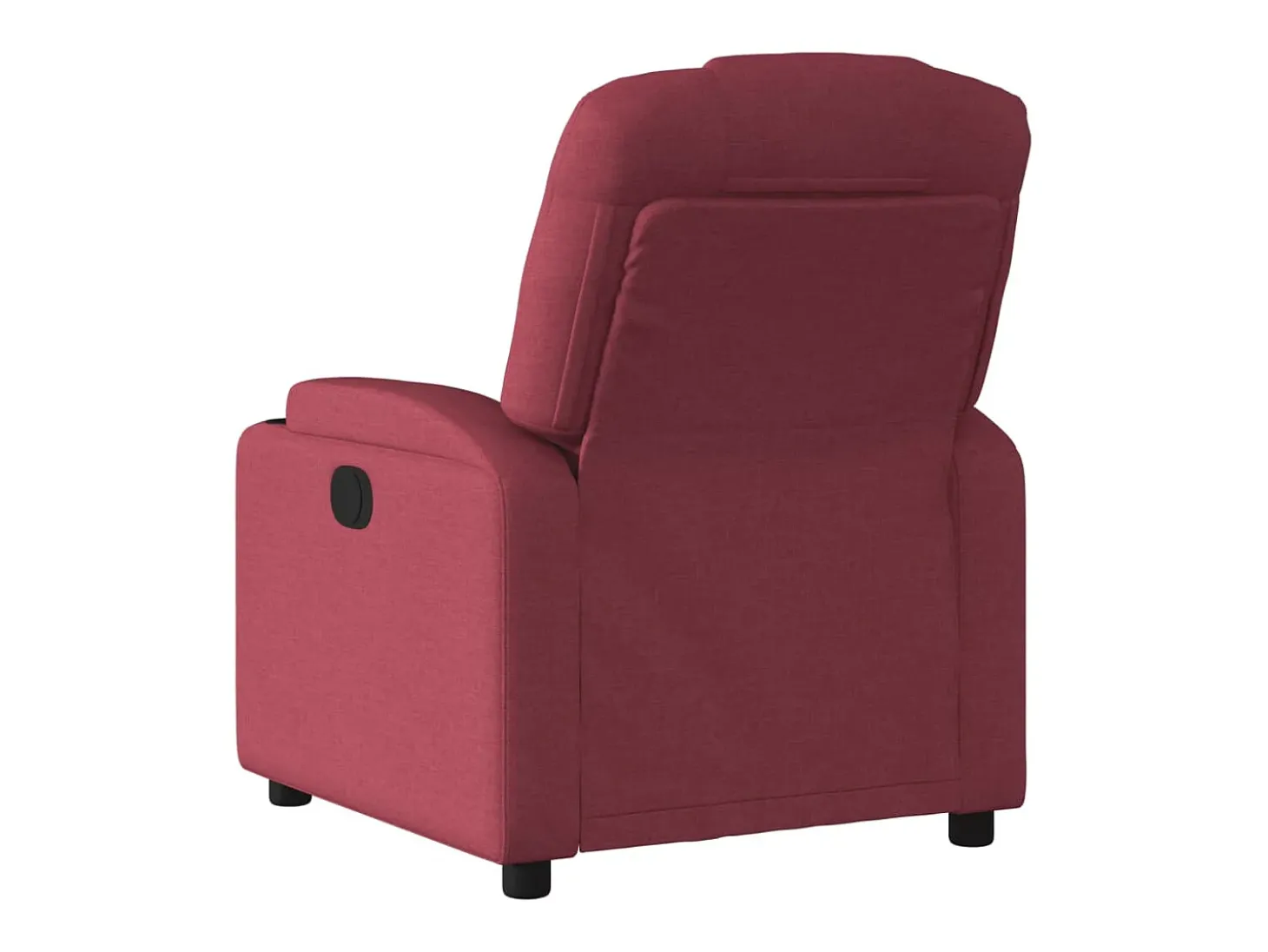 Poltrona Reclinável | Poltrona Confortável Relax tecido vermelho tinto SHL655017
