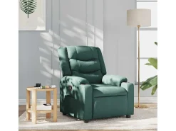 Poltrona Reclinável | Poltrona Confortável Relax tecido verde-escuro SHL927029