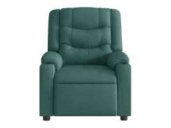 Poltrona Reclinável | Poltrona Confortável Relax tecido verde-escuro SHL927029