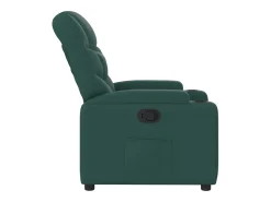 Poltrona Reclinável | Poltrona Confortável Relax tecido verde-escuro SHL57641