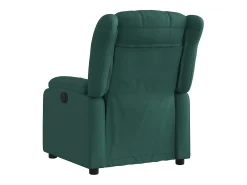 Poltrona Reclinável | Poltrona Confortável Relax tecido verde-escuro SHL179233