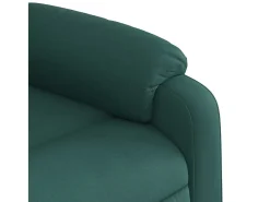 Poltrona Reclinável | Poltrona Confortável Relax tecido verde-escuro SHL179233