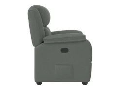 Poltrona Reclinável | Poltrona Confortável Relax tecido cinzento-escuro SHL95618