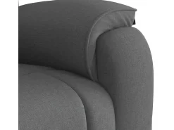 Poltrona Reclinável | Poltrona Confortável Relax tecido cinzento-escuro SHL95618