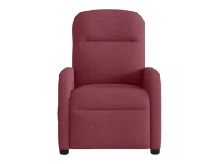 Poltrona Reclinável | Poltrona Confortável Relax tecido vermelho tinto SHL863509