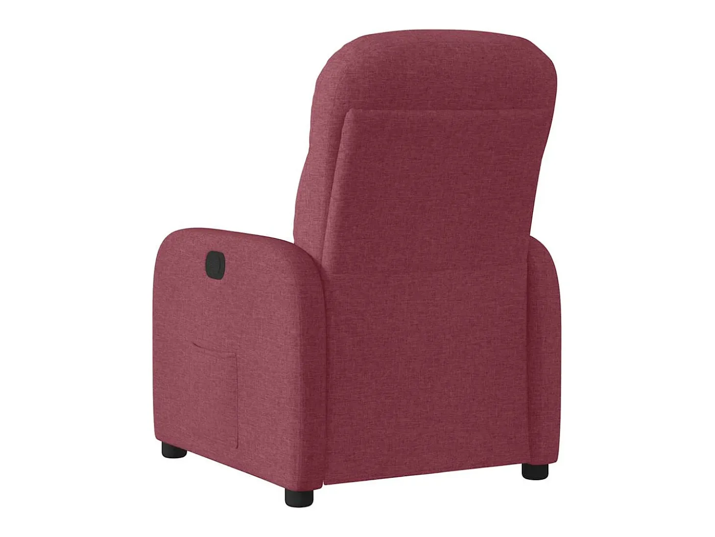 Poltrona Reclinável | Poltrona Confortável Relax tecido vermelho tinto SHL863509