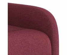 Poltrona Reclinável | Poltrona Confortável Relax tecido vermelho tinto SHL863509